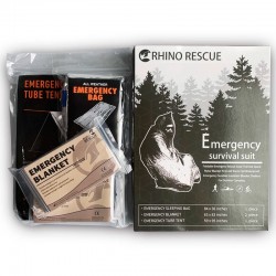 Kit protector de supervivencia Emergency Survival Suit de Rhino Rescue.