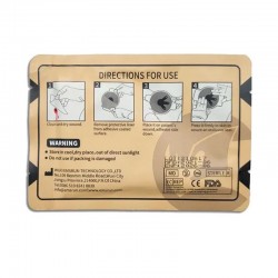 Pack de parches de descompresión pulmonar 0 y 3 de Rhino Rescue.